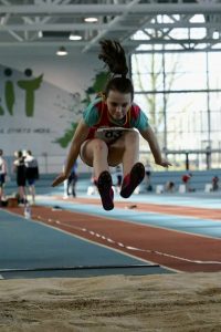 Lauren Madine - high Jump NI&Ulsters Indoor (Athlone)